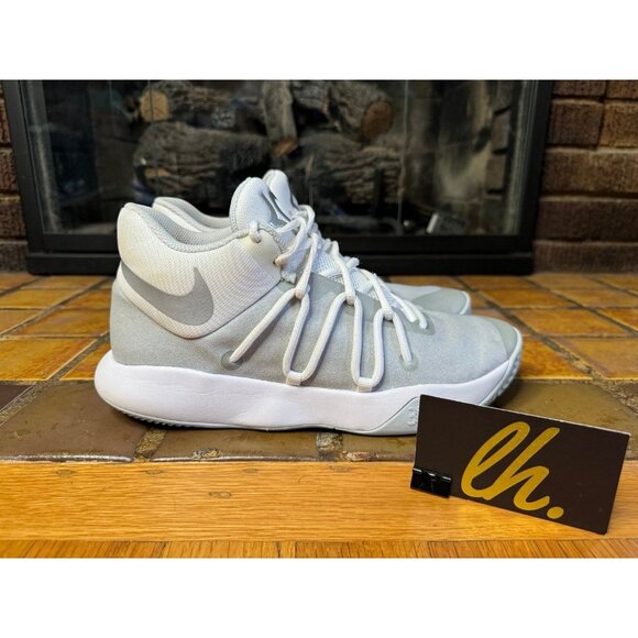 Men’s 8 Nike KD Trey 5 V “Pure Platinum” Athletic Basketball Sneakers 897638-100 - Picture 1 of 9